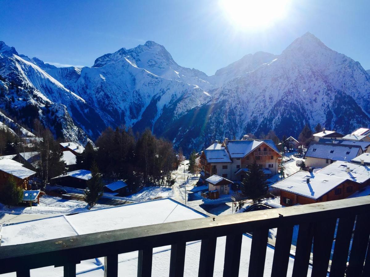 Pied De Piste A 20 M Du Telesiege "Le Diable", Menage Inclus, Possible De Louer 2 Apparts, Vue Panoramique لو دوز آلب المظهر الخارجي الصورة